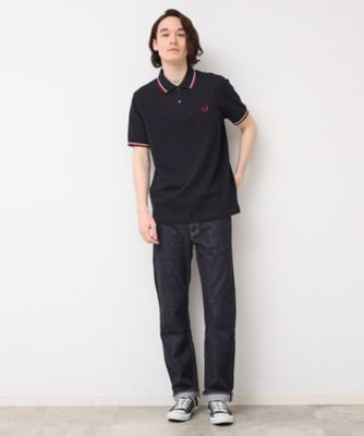 ＦＲＥＤ　ＰＥＲＲＹ（フレッドペリー）Ｔｈｅ　Ｔｗｉｎ　Ｔｉｐｐｅｄ　Ｓｈｉｒｔ（２００２４３０７８０）