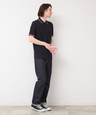 ＦＲＥＤ　ＰＥＲＲＹ（フレッドペリー）Ｔｈｅ　Ｔｗｉｎ　Ｔｉｐｐｅｄ　Ｓｈｉｒｔ（２００２４３０７８０）