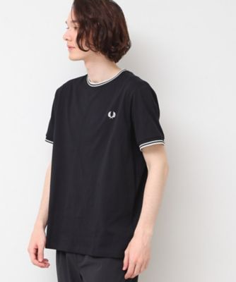 ＦＲＥＤ　ＰＥＲＲＹ（フレッドペリー）Ｔｗｉｎ　Ｔｉｐｐｅｄ　Ｔ－Ｓｈｉｒｔ（２００２４３０７８１）
