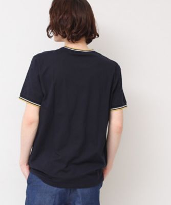 ＦＲＥＤ　ＰＥＲＲＹ（フレッドペリー）Ｔｗｉｎ　Ｔｉｐｐｅｄ　Ｔ－Ｓｈｉｒｔ（２００２４３０７８１）