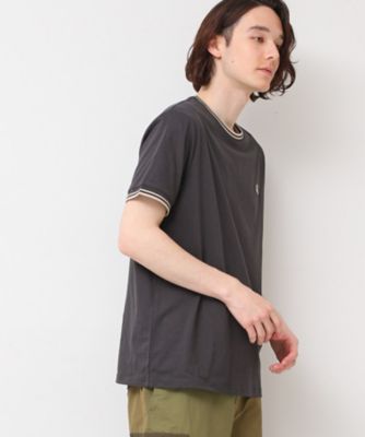 ＦＲＥＤ　ＰＥＲＲＹ（フレッドペリー）Ｔｗｉｎ　Ｔｉｐｐｅｄ　Ｔ－Ｓｈｉｒｔ（２００２４３０７８１）