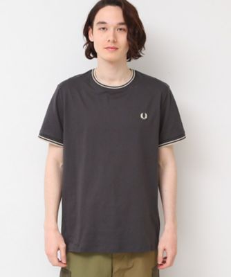 ＦＲＥＤ　ＰＥＲＲＹ（フレッドペリー）Ｔｗｉｎ　Ｔｉｐｐｅｄ　Ｔ－Ｓｈｉｒｔ（２００２４３０７８１）