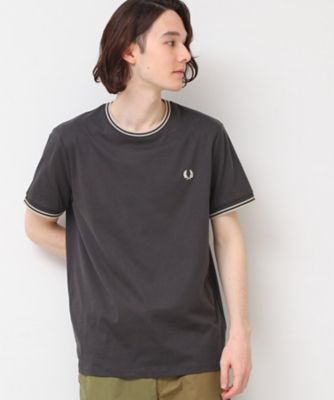 ＦＲＥＤ　ＰＥＲＲＹ（フレッドペリー）Ｔｗｉｎ　Ｔｉｐｐｅｄ　Ｔ－Ｓｈｉｒｔ（２００２４３０７８１）