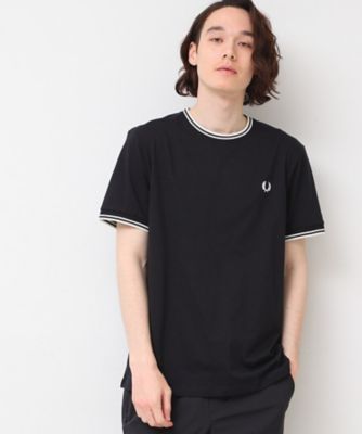 ＦＲＥＤ　ＰＥＲＲＹ（フレッドペリー）Ｔｗｉｎ　Ｔｉｐｐｅｄ　Ｔ－Ｓｈｉｒｔ（２００２４３０７８１）