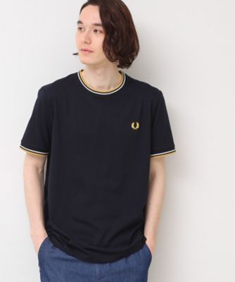 ＦＲＥＤ　ＰＥＲＲＹ（フレッドペリー）Ｔｗｉｎ　Ｔｉｐｐｅｄ　Ｔ－Ｓｈｉｒｔ（２００２４３０７８１）