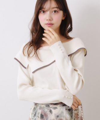 ヒロコビス／定価2.2万円 ランダムプリーツリブニットロングカーディガンホワイト ヒロコビス／定価2.2万円 ランダムプリーツリブニットロング