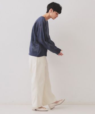 フワラー柄シアーメッシュニット【洗濯機洗い可】（２００２４３０９５１）