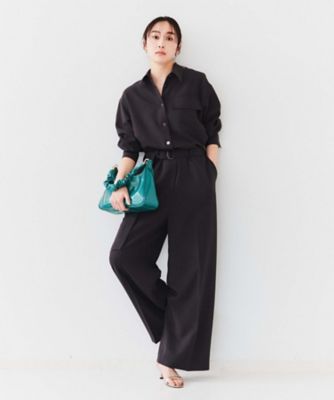 F..miki 新品タグ付きuntitled⭐︎シャツカラーオールインワン UNTITLED（アンタイトル） サロペット オーバーオール 「朝比奈 彩