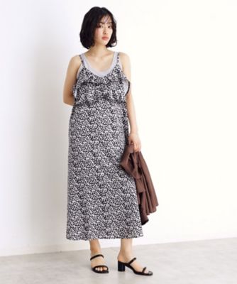 ＜THE SHOP TK (Women)＞小花柄フリルキャミワンピース【洗える】（２００２４３１１７６）