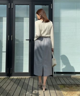 【新色あり／通勤／マシンウォッシャブル・アンチピリング機能付き】ハートネックテレコプルオーバー（２００２４３１３６８）