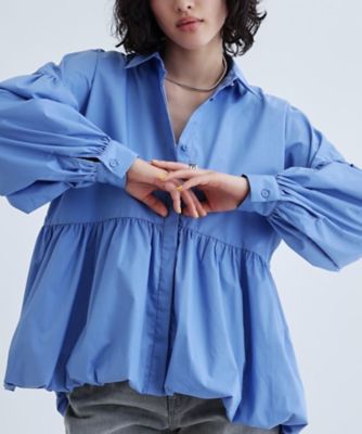 バルーンペプラムブラウス（2002431673） | GALLEST (Women