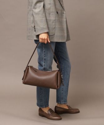 美品＊ショルダー ハンドバッグ 2way レザー B5 スカーフ ブラウン 予約販売】ショルダーバッグ 2WAY ハンドバッグ コーヒー ブラウン