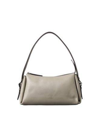 高級品！　本革　2way ショルダーバッグ グレージュ　レザー サルト】2WAY レザーショルダーバッグ S 本革（商品番号：P25