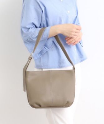 牛革レザー／ショルダー長さ調節可】ワンハンドルバッグ