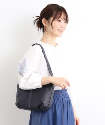 牛革レザー／ショルダー長さ調節可】ワンハンドルバッグ