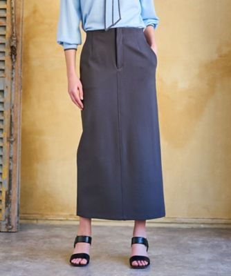 ＜DRESSTERIOR (Women)＞【大人百花春号掲載　モデル美香さん着用】ストレッチポンチタイトスカート（２００２４３２０７７）