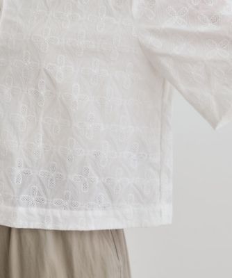 刺繍レースショートジャケット（２００２４３２２０４）