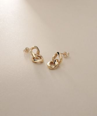 Ｋ１０キヘイモチーフダブル　スタッドピアス（２００２４３２３７７）