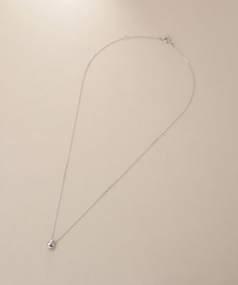 プラチナ中空ペアシェイプ　ネックレス（２００２４３２３８３）