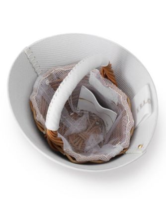 ◇eb．a．gos（エバゴス）コーン コーン カゴバッグ 15538