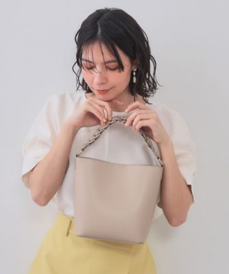 【SALE】OPAQUE.CLIP (Women)/オペークドットクリップ デザインハンドルバッグ(2002432501) ベージュ052 ハンドバッグ【三越伊勢丹/公式】