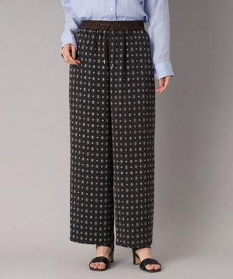 21SS Komon print pant 小紋柄イージーパンツ 楽天市場】【SALE／50%OFF】小紋柄イージーパンツ niko and