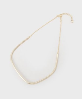 ＜GALLEST (Women)＞スクエアチョーカーネックレス（２００２４３２６３３）