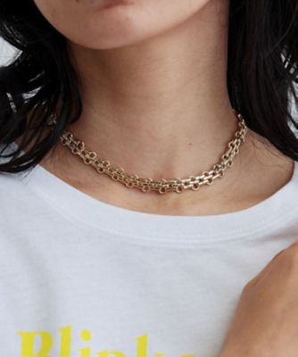 ＜GALLEST (Women)＞チェーンショートネックレス（２００２４３２６３８）