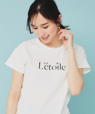 コットン混ビジューＴシャツ【洗濯機可・接触冷感・ＵＶケア・吸水速乾・汗ジミ防止】（２００２４３２７８９）