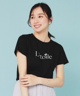 コットン混ビジューＴシャツ【洗濯機可・接触冷感・ＵＶケア・吸水速乾・汗ジミ防止】（２００２４３２７８９）