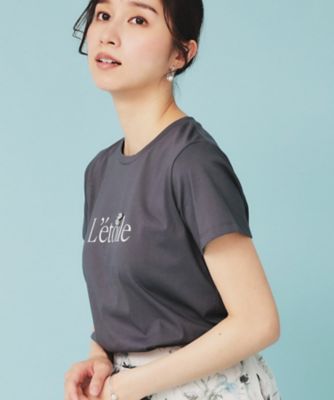 コットン混ビジューＴシャツ【洗濯機可・接触冷感・ＵＶケア・吸水速乾・汗ジミ防止】（２００２４３２７８９）