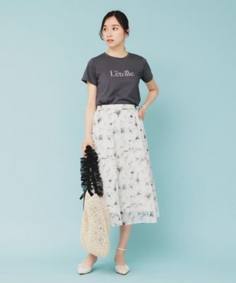 コットン混ビジューＴシャツ【洗濯機可・接触冷感・ＵＶケア・吸水速乾・汗ジミ防止】（２００２４３２７８９）