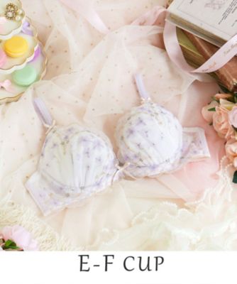 【SALE】Risa Magli (Women)/リサマリ コニー ブラジャー (E-F) (2002432839) パープル080 【三越伊勢丹/公式】