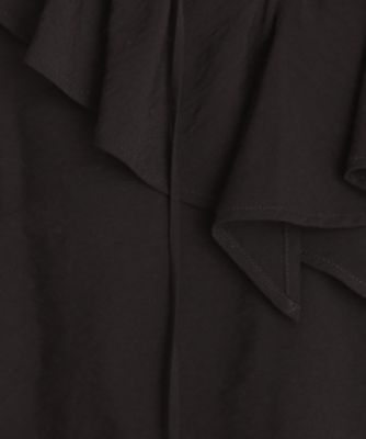 MEKKI☆オリーブラッフルデザインブラウス MEKKI☆オリーブラッフルデザインブラウス
