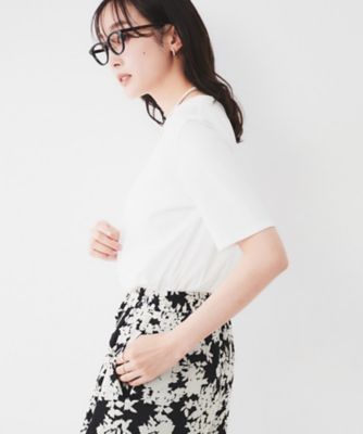 【コットン１００／丸首／シンプル】アイスクリアコットン　Ｔシャツ（２００２４３３０５３）