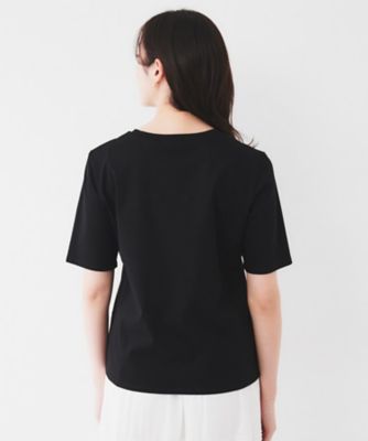 【コットン１００／丸首／シンプル】アイスクリアコットン　Ｔシャツ（２００２４３３０５３）