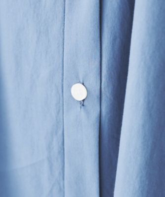 【コットン１００／前開き／夏ワンピ】ロングシャツワンピース（２００２４３３１７３）