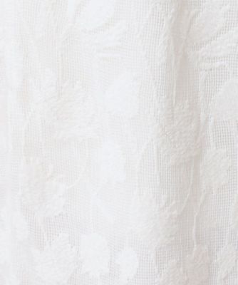 【ウエストゴム・洗える】刺繍柄インドレースパンツ（２００２４３３２１３）