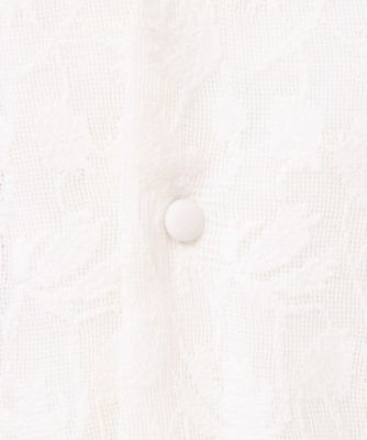 【洗える・インド刺繍】インドレースシャツ（２００２４３３２１７）