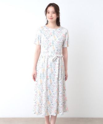 美品 ローラアシュレイ レディース セーラー襟 レース刺繍