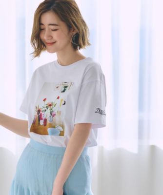 GROVE (Women)/グローブ 【コラボITEM】DILIGENCE PARLOUR フォトベーシックTシャツ(2002433256)
