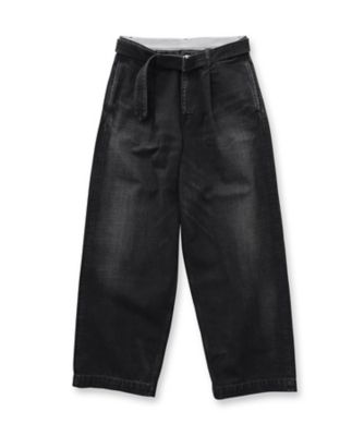 ＜DRESSTERIOR (Men) ＞ＧＲＡＰＨＰＡＰＥＲ（グラフペーパー）セルビッチ　デニム　ベルテッド（２００２４３３５０８）