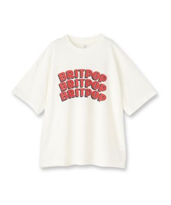 ｂｌｕｒｈｍｓ（ブラームス）ＢＲＩＴＰＯＰ　Ｐｒｉｎｔ　Ｔｅｅ　ＷＩＤＥ｜Ｔシャツ（２００２４３３５１７）