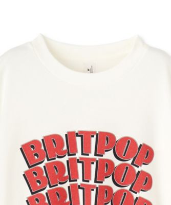ｂｌｕｒｈｍｓ（ブラームス）ＢＲＩＴＰＯＰ　Ｐｒｉｎｔ　Ｔｅｅ　ＷＩＤＥ｜Ｔシャツ（２００２４３３５１７）
