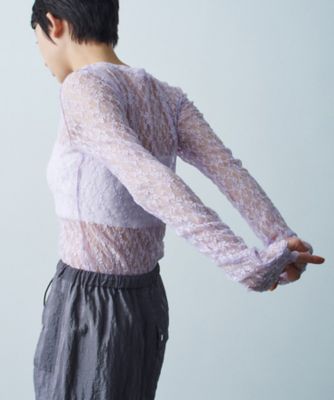 ｓｔｒｅｔｃｈ　ｌａｃｅ　ｔｏｐｓ（２００２４３３６１７）