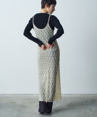 ｓｔｒｅｔｃｈ　ｌａｃｅ　ｃａｍｉ　ｄｒｅｓｓ（２００２４３３６１８）