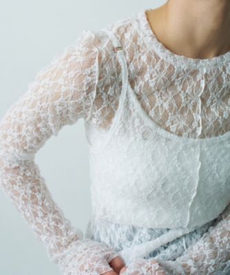 ｓｔｒｅｔｃｈ　ｌａｃｅ　ｃａｍｉ　ｄｒｅｓｓ（２００２４３３６１８）