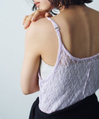 ｓｔｒｅｔｃｈ　ｌａｃｅ　ｃａｍｉ　ｄｒｅｓｓ（２００２４３３６１８）