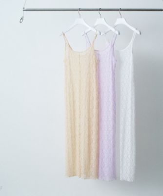 ｓｔｒｅｔｃｈ　ｌａｃｅ　ｃａｍｉ　ｄｒｅｓｓ（２００２４３３６１８）