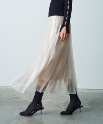 ｓｈｉｎｙ　ｓｈｅｅｒ　ｐｌｅａｔｅｄ　ｓｋｉｒｔ（２００２４３３６３７）